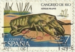 Stamps Spain -  CANGREJO DE RIO