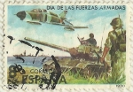 Stamps Spain -  DIA DE LAS FUERZAS ARMADAS