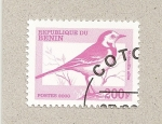 Stamps Benin -  Ave Motacilla alba