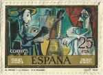 Stamps Spain -  EL PINTOR Y LA MODELO