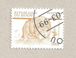 Stamps Benin -  Perodicticus potto