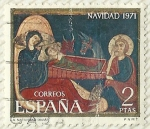 Stamps Spain -  NAVIDAD 1971