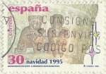 Stamps Spain -  NAVIDAD 1995