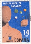 Stamps Spain -  Trasplante de Órganos       (k)
