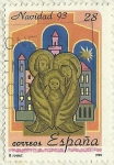 Stamps Spain -  NAVIDAD 1993