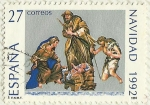 Stamps Spain -  NAVIDAD 1992