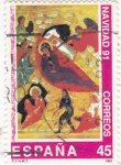 Stamps Spain -  Navidad-91      (k)