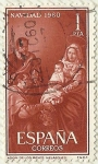 Stamps Spain -  NAVIDAD 1960