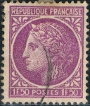 Stamps : Europe : France :  CERES DE MAZELIN 1945-47. Y&T Nº 679