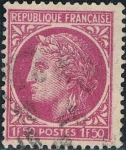 Stamps : Europe : France :  CERES DE MAZELIN 1945-47. Y&T Nº 679