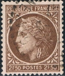 Stamps France -  CERES DE MAZELIN 1945-47. Y&T Nº 681