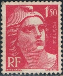 Stamps France -  MARIANNE DE GANDON 1945-47. Y&T Nº 712
