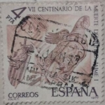 Stamps Spain -  VII centenario de la muerte del rey D.jaime I.