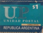 Sellos de America - Argentina -  unidad postal de la republica argentina ( correo oficial ) 2001