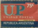 Stamps Argentina -  unidad postal de la republica argentina (correo oficial ) 2001