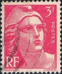 Stamps France -  MARIANNE DE GANDON 1945-47. Y&T Nº 716