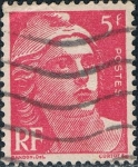 Stamps France -  MARIANNE DE GANDON 1945-47. Y&T Nº 719A