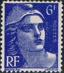 Stamps France -  MARIANNE DE GANDON 1945-47. Y&T Nº 720