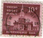 Stamps United States -  142 Independence Hall