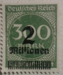 Sellos de Europa - Alemania -  deutfches reich 1922