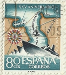 Stamps Spain -  XXV ANIVERSARIO DEL ALZAMIENTO NACIONAL
