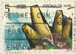 Stamps Spain -  ESPONJA DE MAR