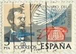 Stamps Spain -  CENTENARIO DEL TELEFONO