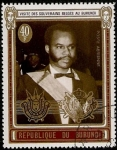 Stamps Africa - Burundi -  Visita de los Soberanos Belgasa Burundi