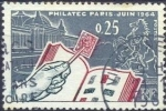 Sellos de Europa - Francia -  Philatec Paris / Juin 1964