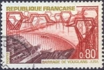 Stamps : Europe : France :  Barrage de Vouglans - Jura