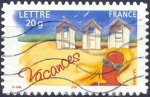 Stamps : Europe : France :  Vacances / Lettre 20g