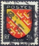 Stamps France -  Alsace