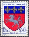 Stamps France -  Saint-Lo