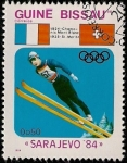 Stamps Africa - Guinea Bissau -  Olimpiadas Sarajevo 1984