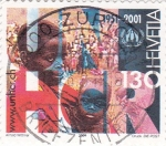 Stamps Switzerland -  Refugiados y desplazado- www.unhcr.ch