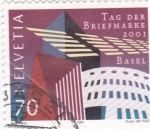 Stamps Switzerland -  Tag der Briefmarke- Basel