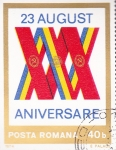 Stamps Romania -   30 aniversario de la libreracion