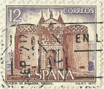 Stamps Spain -  PUERTA DE BISAGRA . TOLEDO