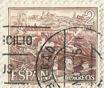 Stamps Spain -  PUENTE DE SAN MARTIN . TOLEDO