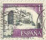 Stamps Spain -  PRISION DE CERVANTES . AROLLA DE ALBA
