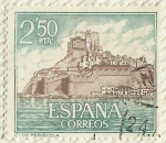 Stamps Spain -  CASTILLO DE PEÑISCOLA