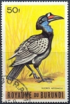 Sellos de Africa - Burundi -  Buceros abyssinicus