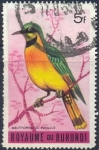 Stamps Burundi -  Melittophagus pusillus