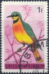 Stamps Burundi -  Melittophagus pusillus