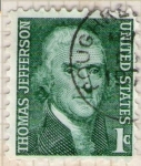 Stamps United States -  175 Thomas Jefferson