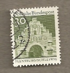 Stamps Germany -  Flensburg