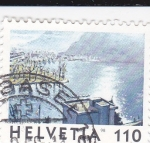 Stamps Switzerland -  Lago Lemán