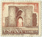 Stamps Spain -  PUERTA DE TOLEDO . CIUDAD REAL