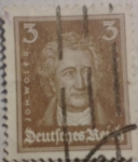 Stamps : Europe : Germany :  joh.wolfg.deutfches reich 1926