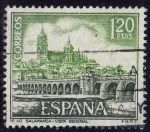 Stamps Spain -  1968 Serie Turistica.Salamanca - Edifil:1876